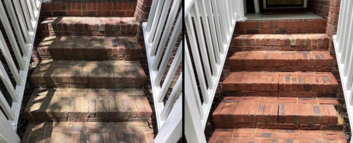 A recent Hoffs Exterior Cleaning project in Montgomery, AL